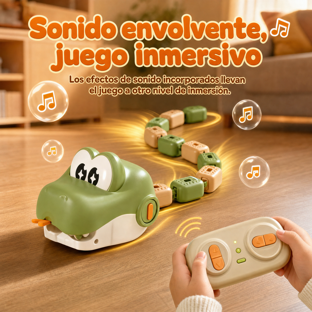 Juego de la serpiente a control remoto